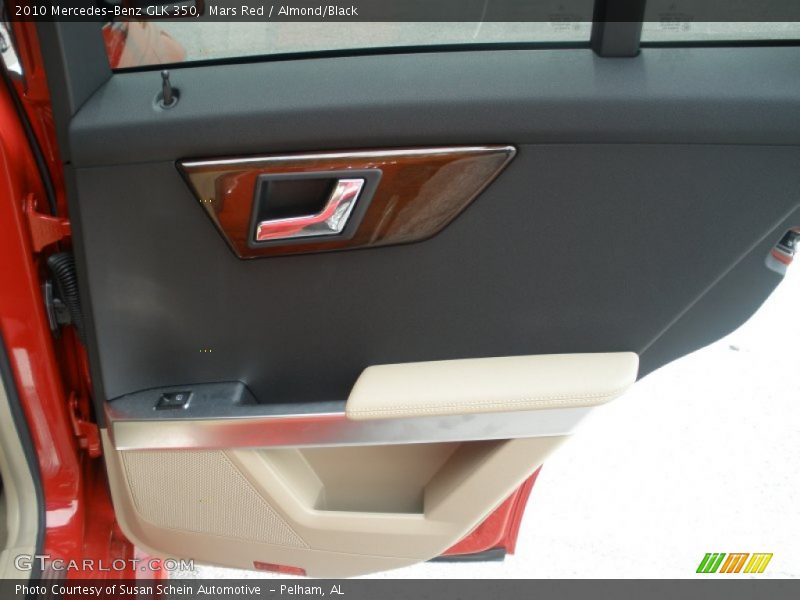 Mars Red / Almond/Black 2010 Mercedes-Benz GLK 350