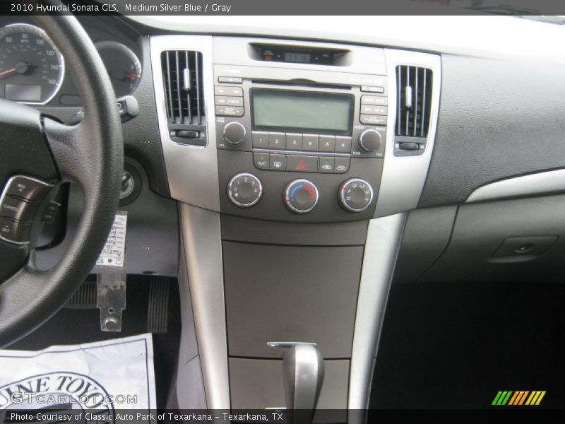 Medium Silver Blue / Gray 2010 Hyundai Sonata GLS