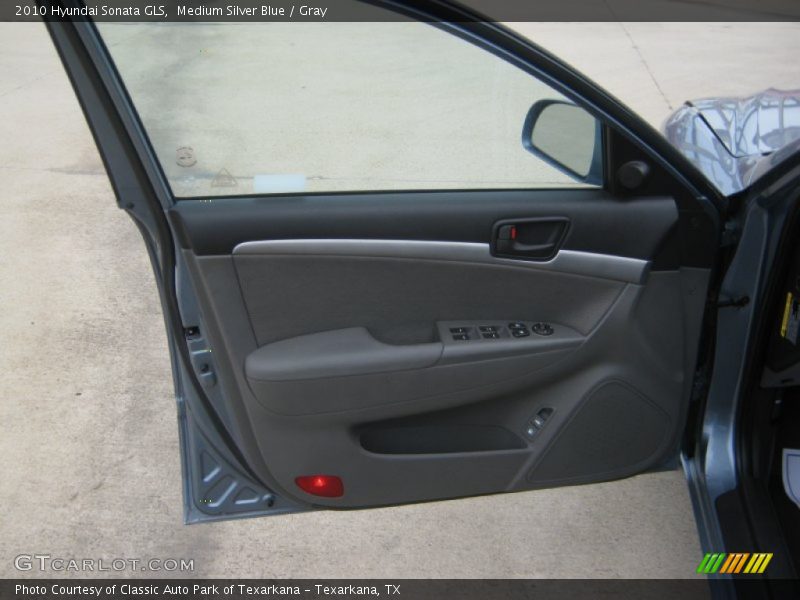 Medium Silver Blue / Gray 2010 Hyundai Sonata GLS