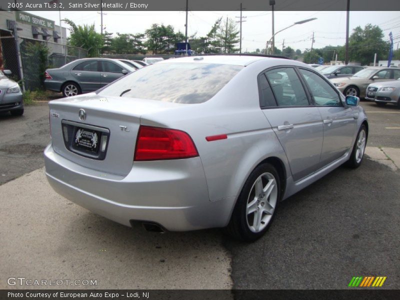 Satin Silver Metallic / Ebony 2005 Acura TL 3.2