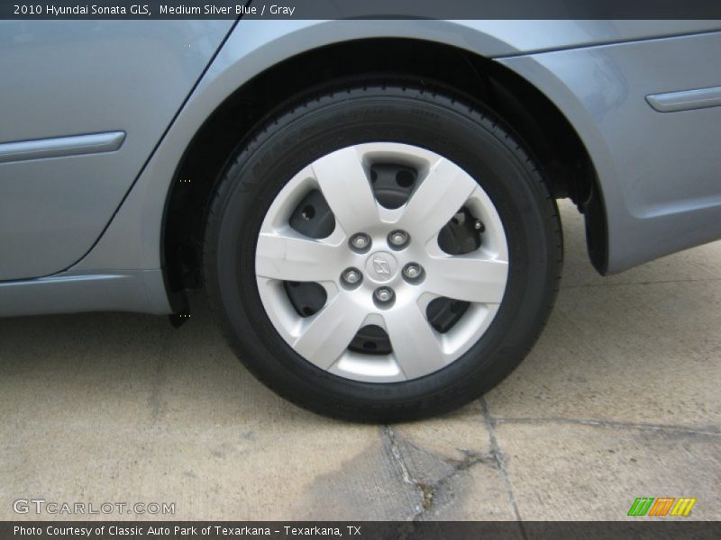 Medium Silver Blue / Gray 2010 Hyundai Sonata GLS