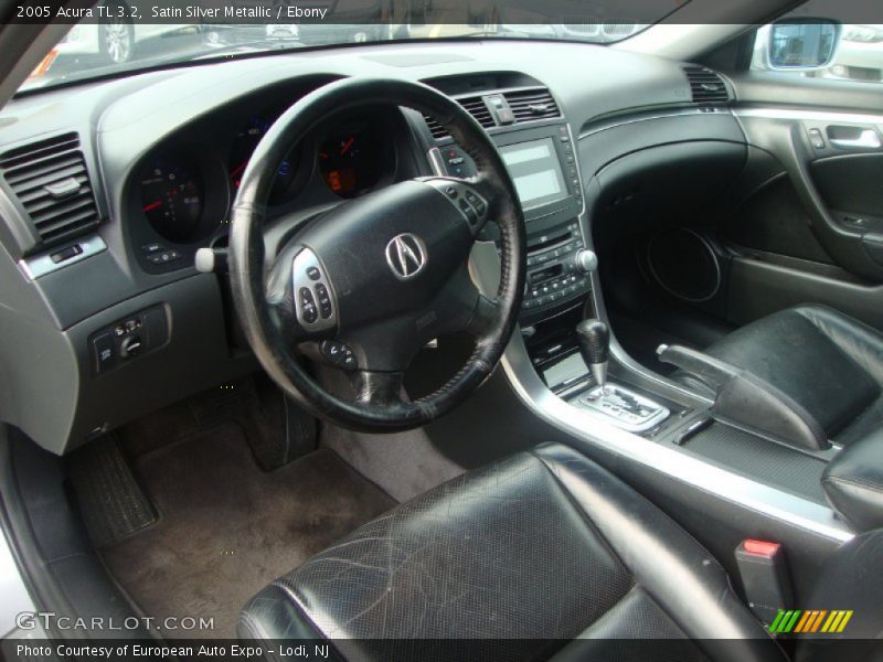 Satin Silver Metallic / Ebony 2005 Acura TL 3.2