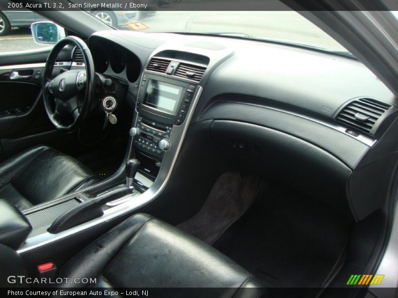 Satin Silver Metallic / Ebony 2005 Acura TL 3.2