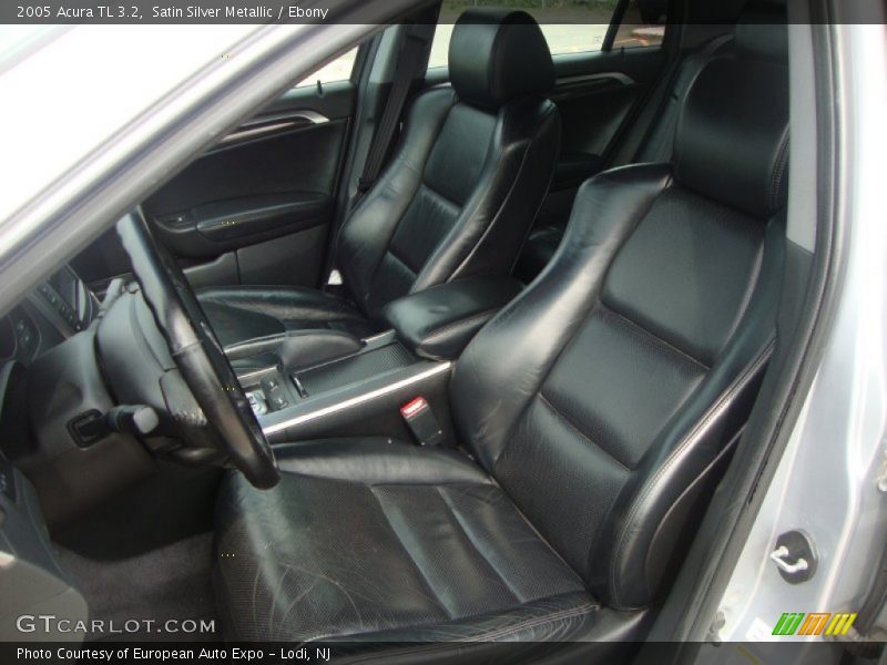 Satin Silver Metallic / Ebony 2005 Acura TL 3.2