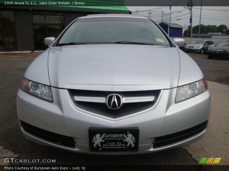 Satin Silver Metallic / Ebony 2005 Acura TL 3.2