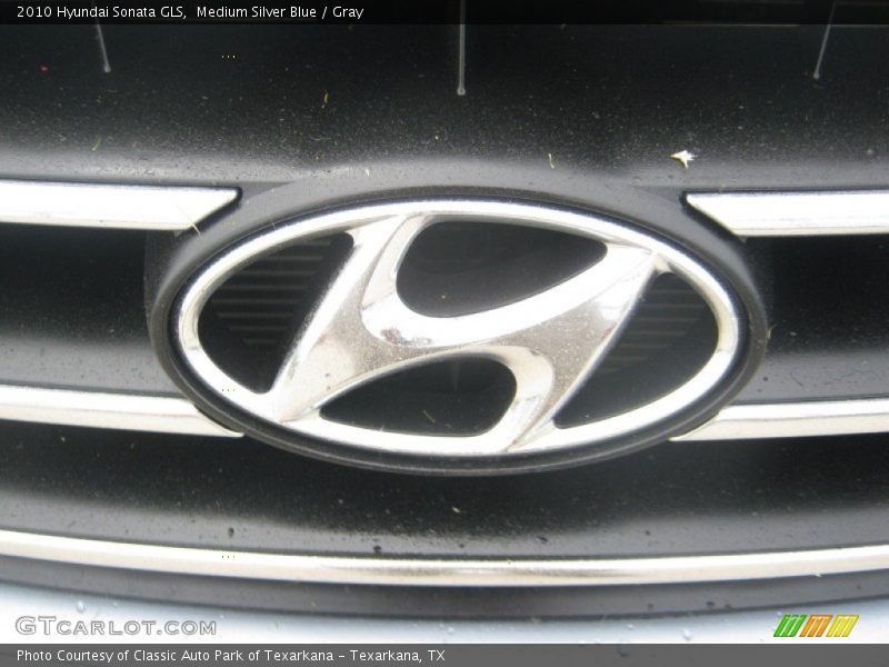 Medium Silver Blue / Gray 2010 Hyundai Sonata GLS