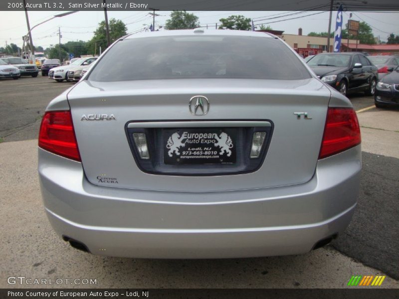 Satin Silver Metallic / Ebony 2005 Acura TL 3.2