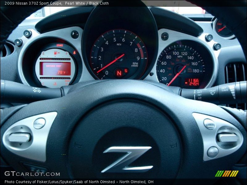  2009 370Z Sport Coupe Sport Coupe Gauges