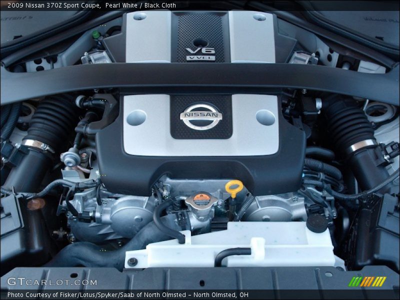  2009 370Z Sport Coupe Engine - 3.7 Liter DOHC 24-Valve VVEL VQ37VHR V6