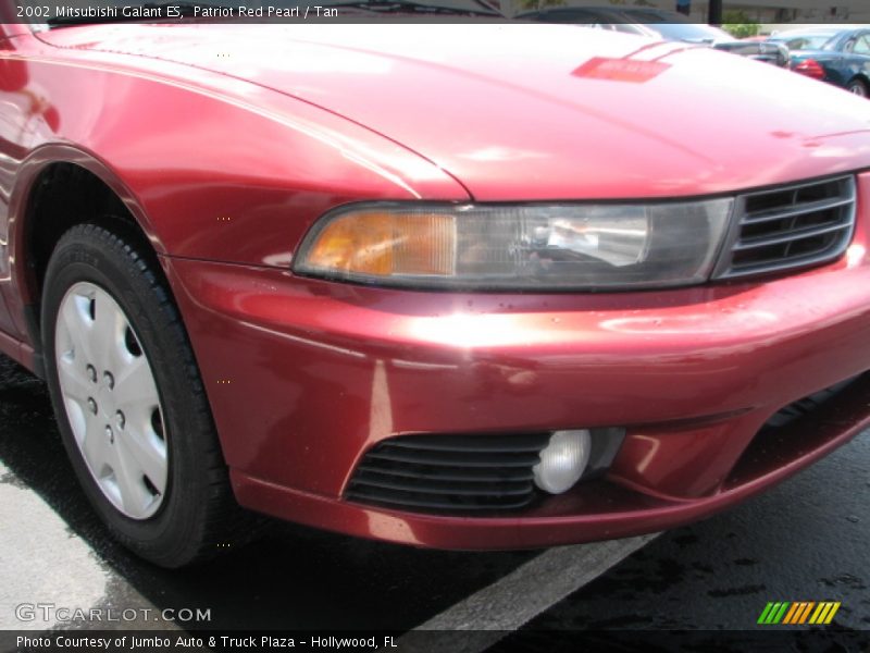 Patriot Red Pearl / Tan 2002 Mitsubishi Galant ES
