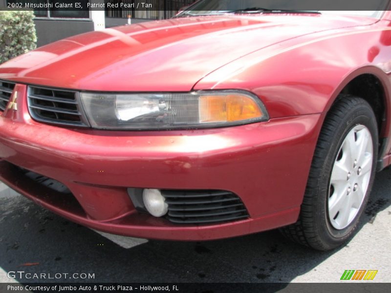 Patriot Red Pearl / Tan 2002 Mitsubishi Galant ES
