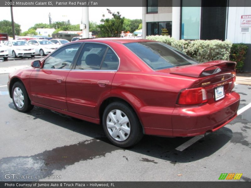 Patriot Red Pearl / Tan 2002 Mitsubishi Galant ES