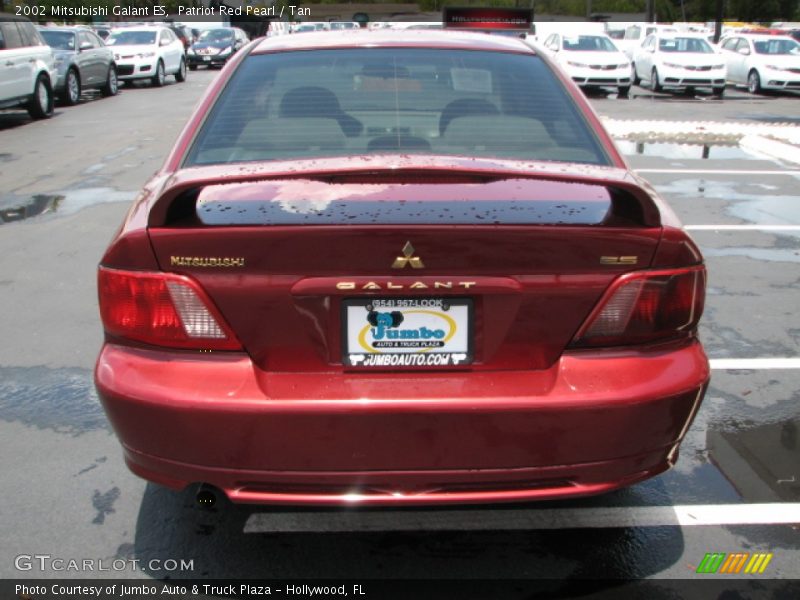 Patriot Red Pearl / Tan 2002 Mitsubishi Galant ES