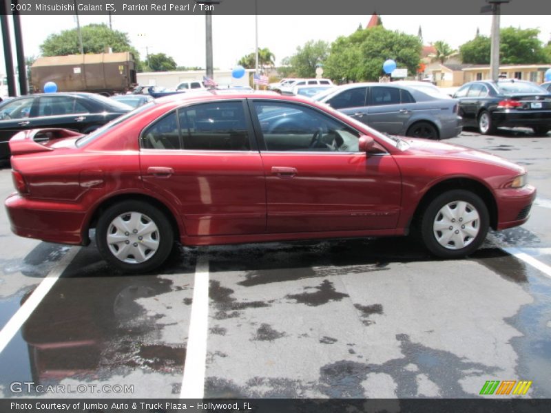 Patriot Red Pearl / Tan 2002 Mitsubishi Galant ES