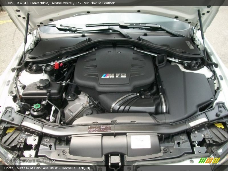  2009 M3 Convertible Engine - 4.0 Liter DOHC 32-Valve VVT V8