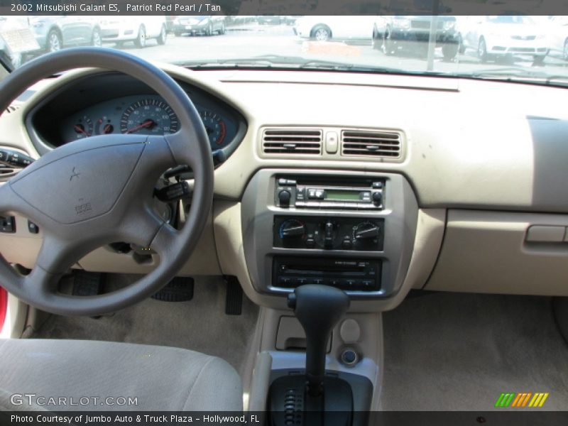 Patriot Red Pearl / Tan 2002 Mitsubishi Galant ES