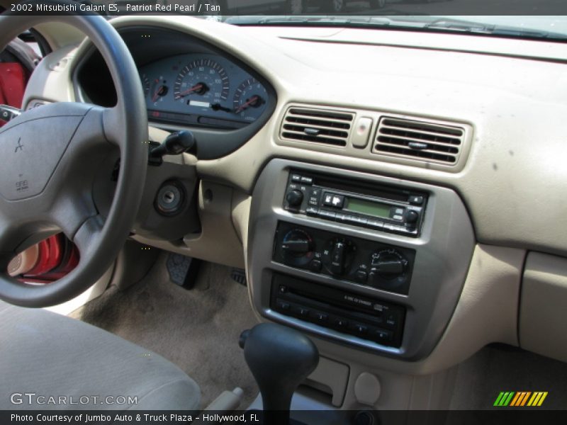 Patriot Red Pearl / Tan 2002 Mitsubishi Galant ES