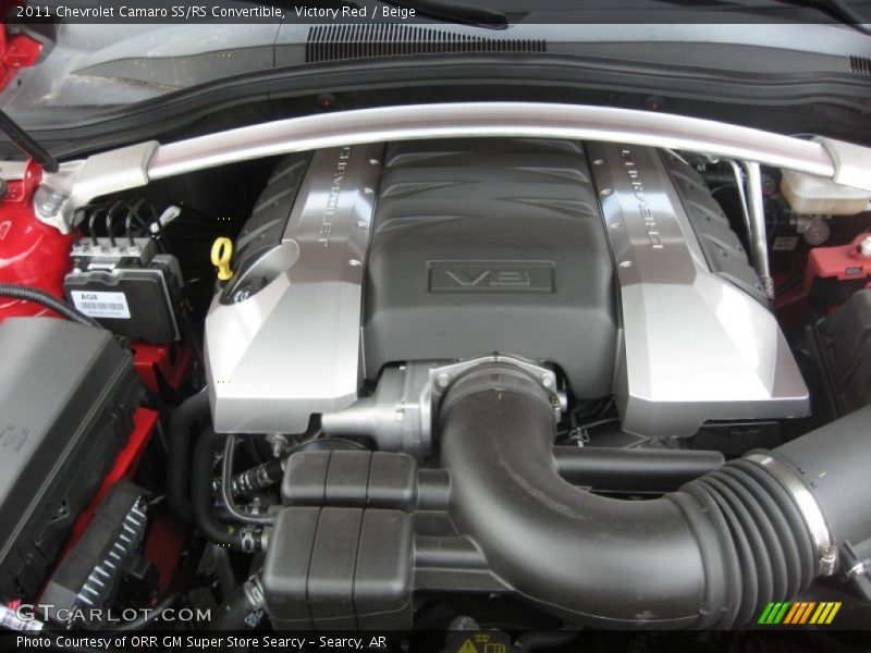 Victory Red / Beige 2011 Chevrolet Camaro SS/RS Convertible