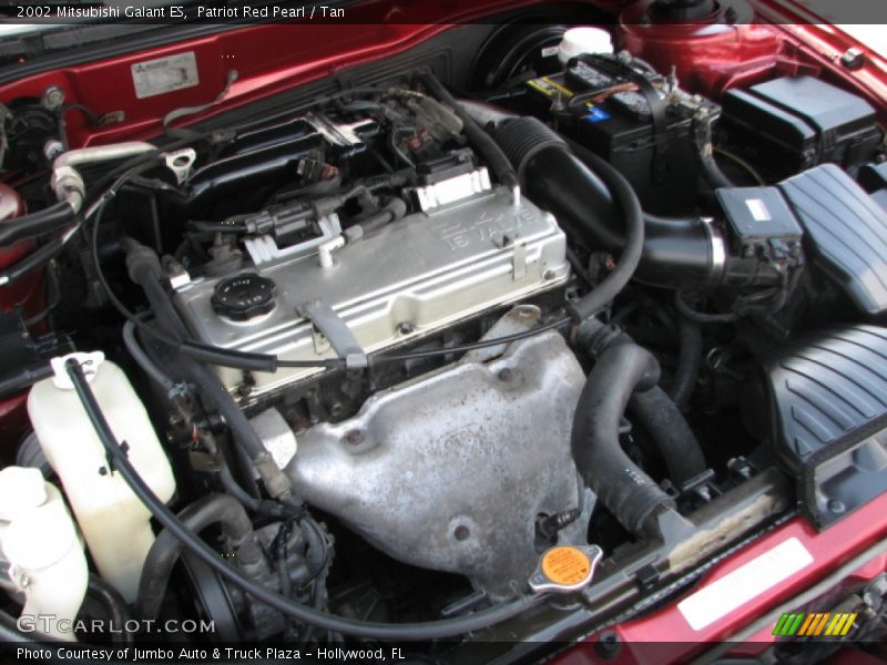  2002 Galant ES Engine - 2.4 Liter DOHC 16-Valve 4 Cylinder