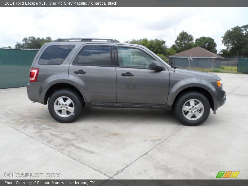 Sterling Grey Metallic / Charcoal Black 2011 Ford Escape XLT