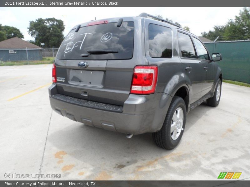 Sterling Grey Metallic / Charcoal Black 2011 Ford Escape XLT