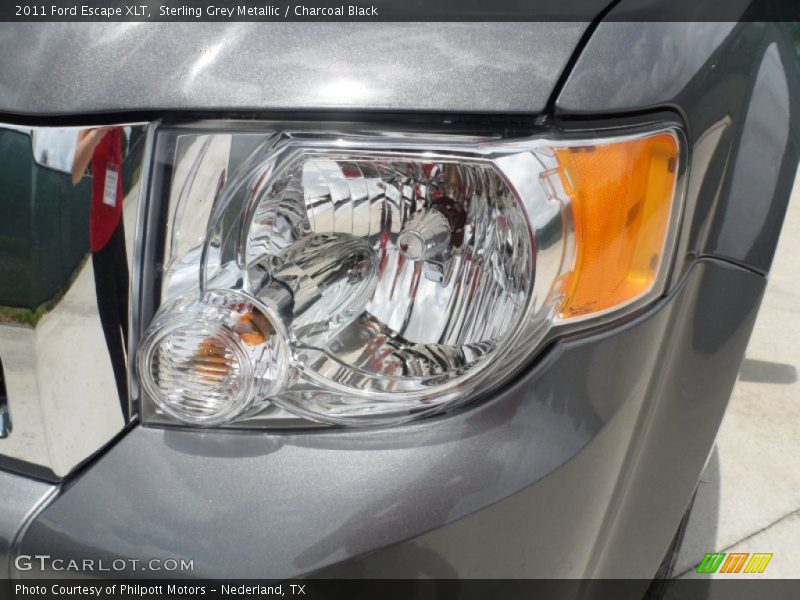 Sterling Grey Metallic / Charcoal Black 2011 Ford Escape XLT