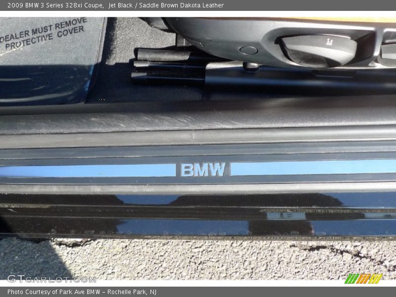 Jet Black / Saddle Brown Dakota Leather 2009 BMW 3 Series 328xi Coupe