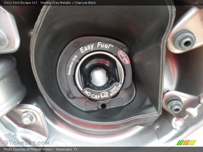 Sterling Grey Metallic / Charcoal Black 2011 Ford Escape XLT