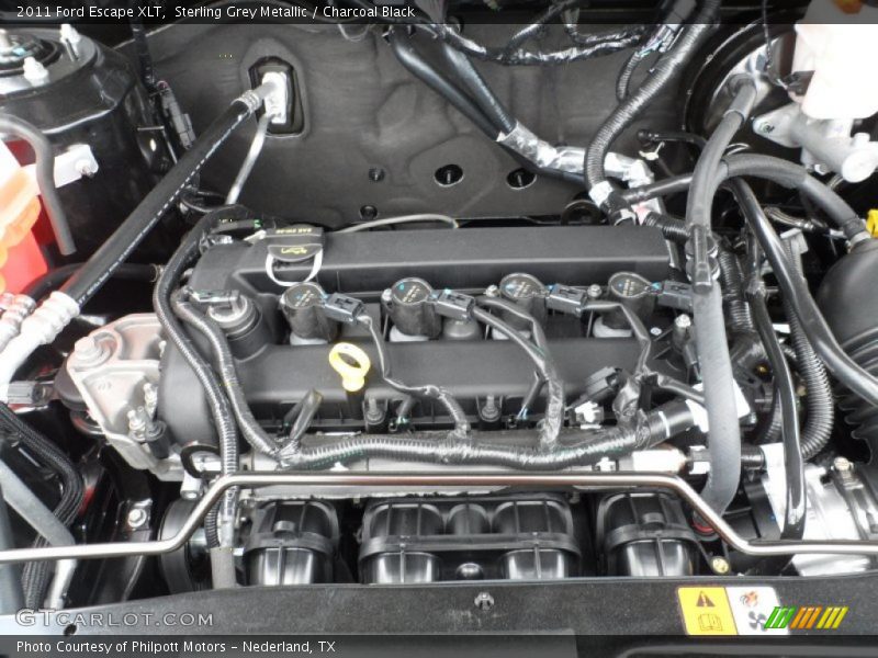 Sterling Grey Metallic / Charcoal Black 2011 Ford Escape XLT