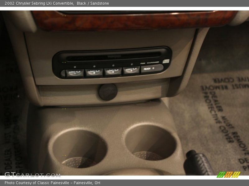Black / Sandstone 2002 Chrysler Sebring LXi Convertible