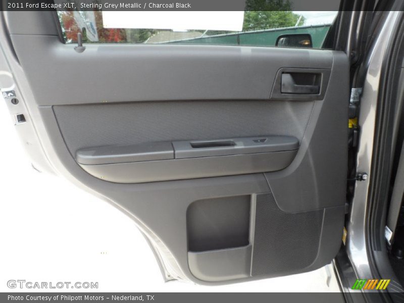 Sterling Grey Metallic / Charcoal Black 2011 Ford Escape XLT