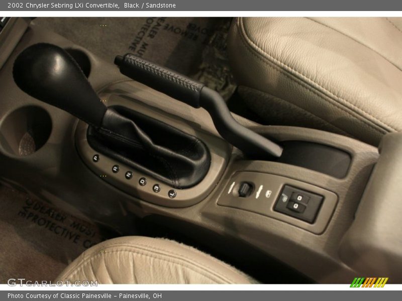 Black / Sandstone 2002 Chrysler Sebring LXi Convertible
