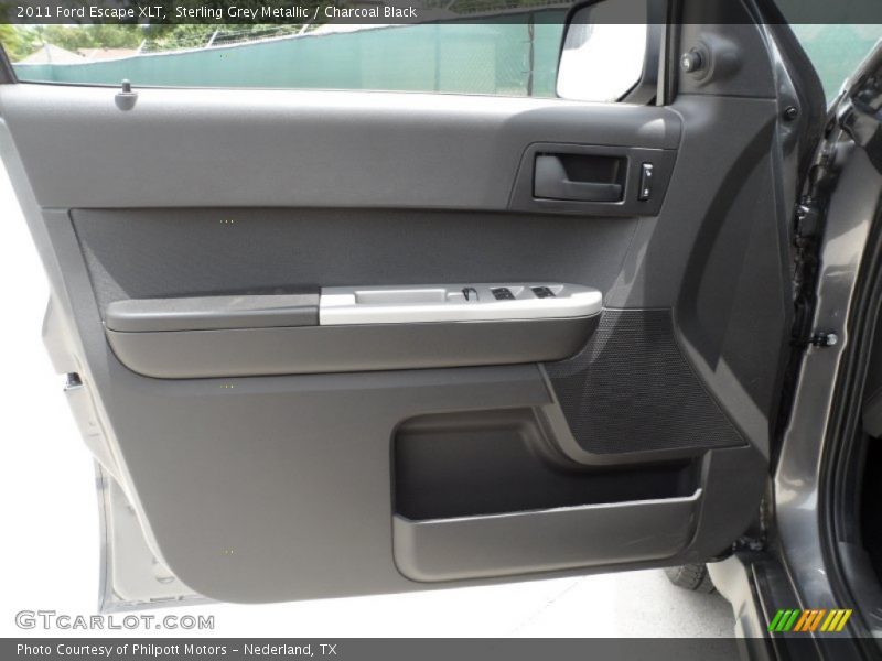 Sterling Grey Metallic / Charcoal Black 2011 Ford Escape XLT