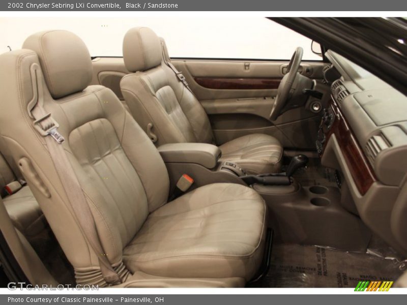 Black / Sandstone 2002 Chrysler Sebring LXi Convertible