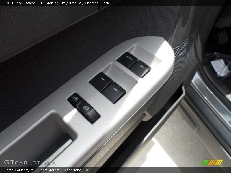 Sterling Grey Metallic / Charcoal Black 2011 Ford Escape XLT
