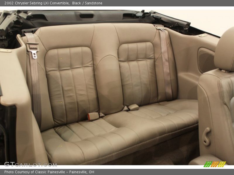 Black / Sandstone 2002 Chrysler Sebring LXi Convertible