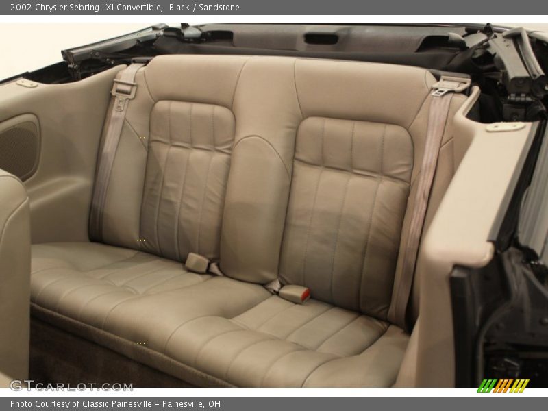 Black / Sandstone 2002 Chrysler Sebring LXi Convertible