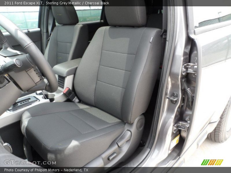 Sterling Grey Metallic / Charcoal Black 2011 Ford Escape XLT