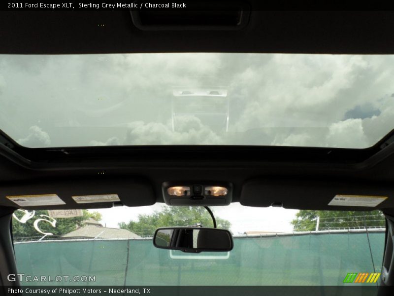 Sterling Grey Metallic / Charcoal Black 2011 Ford Escape XLT
