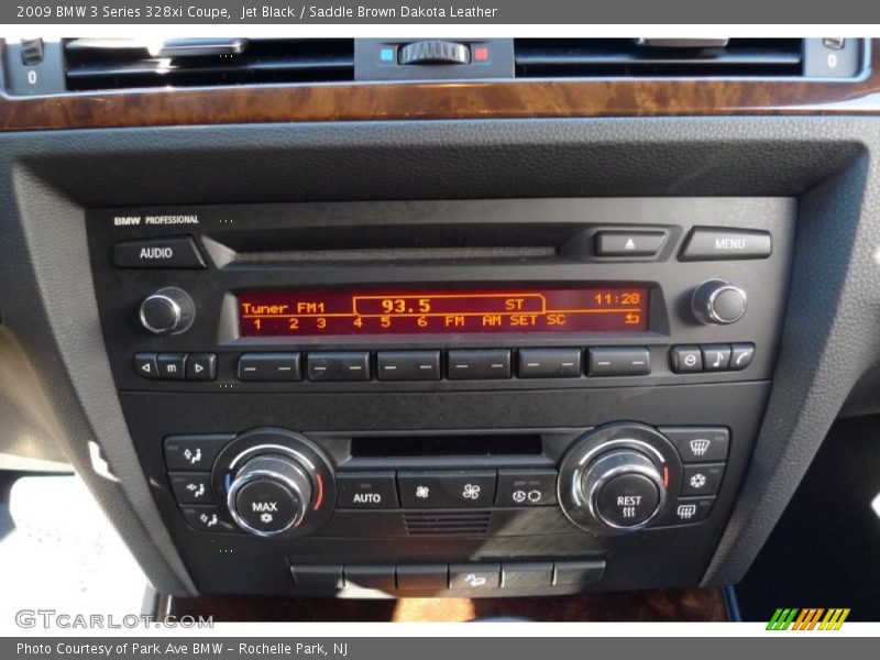 Jet Black / Saddle Brown Dakota Leather 2009 BMW 3 Series 328xi Coupe