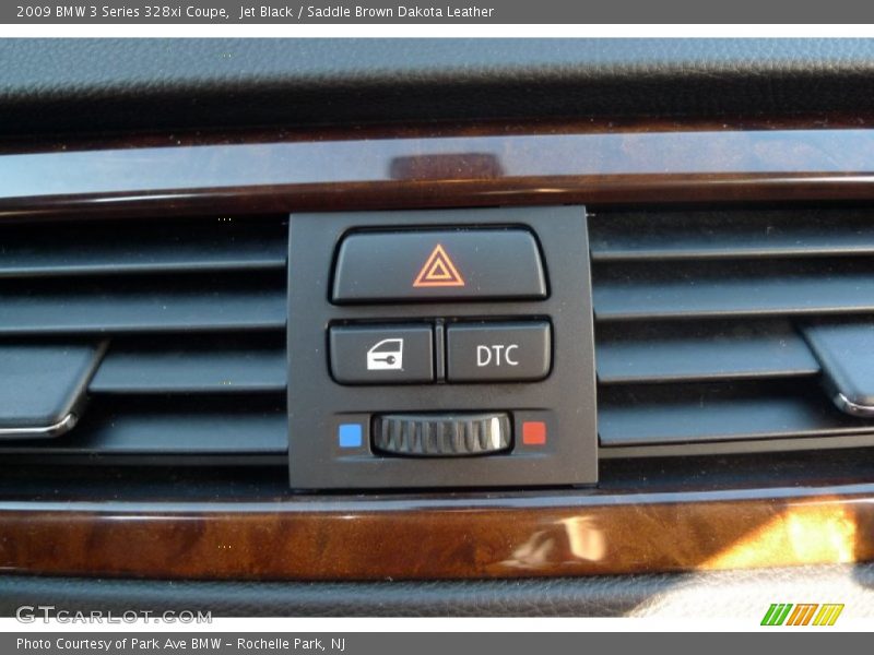 Jet Black / Saddle Brown Dakota Leather 2009 BMW 3 Series 328xi Coupe