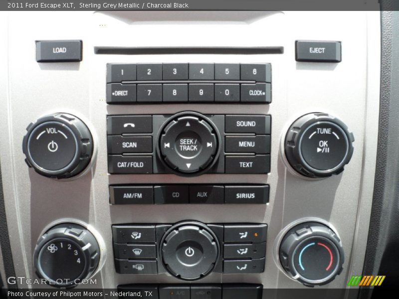 Sterling Grey Metallic / Charcoal Black 2011 Ford Escape XLT