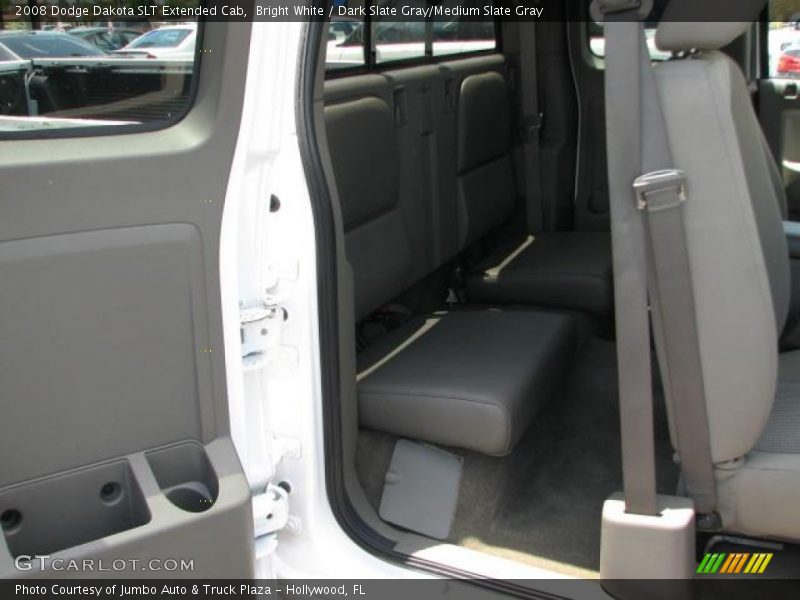 Bright White / Dark Slate Gray/Medium Slate Gray 2008 Dodge Dakota SLT Extended Cab