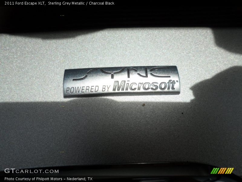 Sterling Grey Metallic / Charcoal Black 2011 Ford Escape XLT