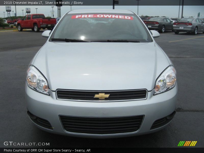 Silver Ice Metallic / Ebony 2010 Chevrolet Impala LT