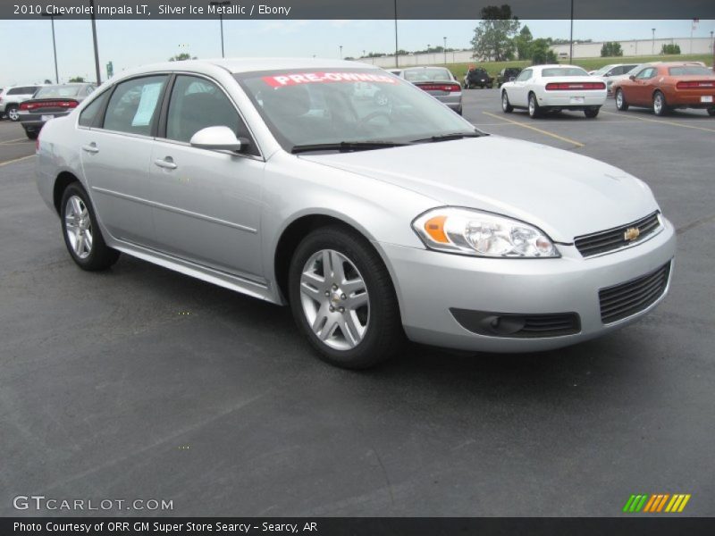 Silver Ice Metallic / Ebony 2010 Chevrolet Impala LT