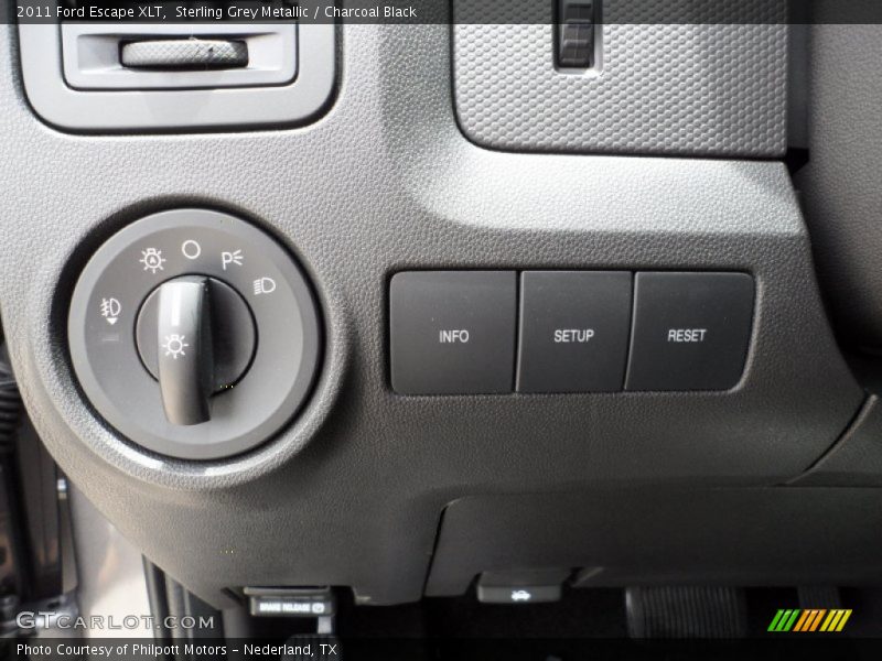 Sterling Grey Metallic / Charcoal Black 2011 Ford Escape XLT