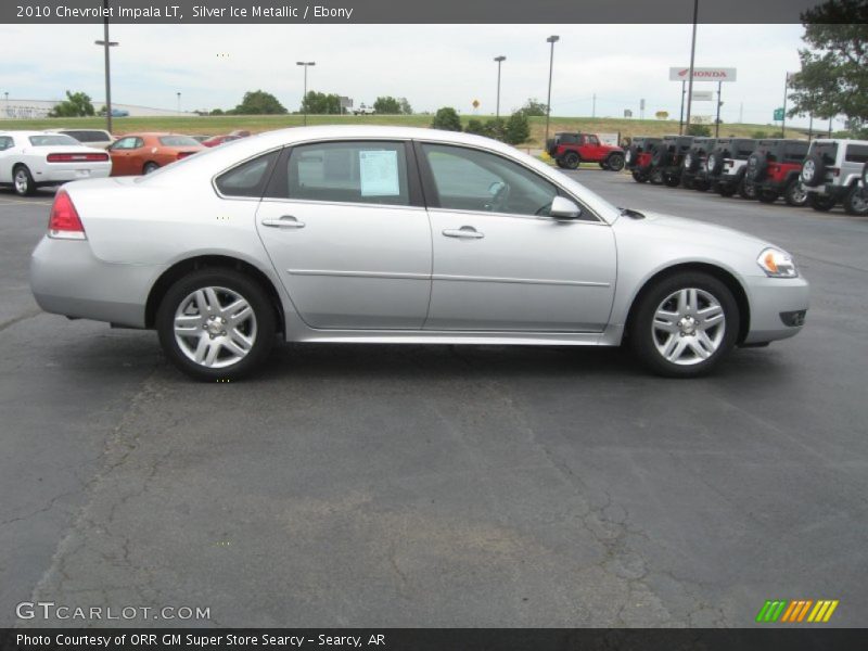 Silver Ice Metallic / Ebony 2010 Chevrolet Impala LT