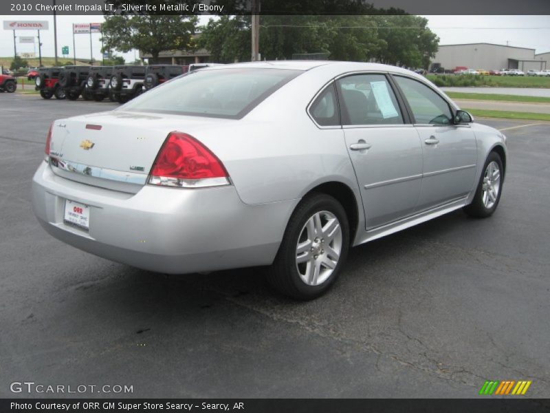 Silver Ice Metallic / Ebony 2010 Chevrolet Impala LT