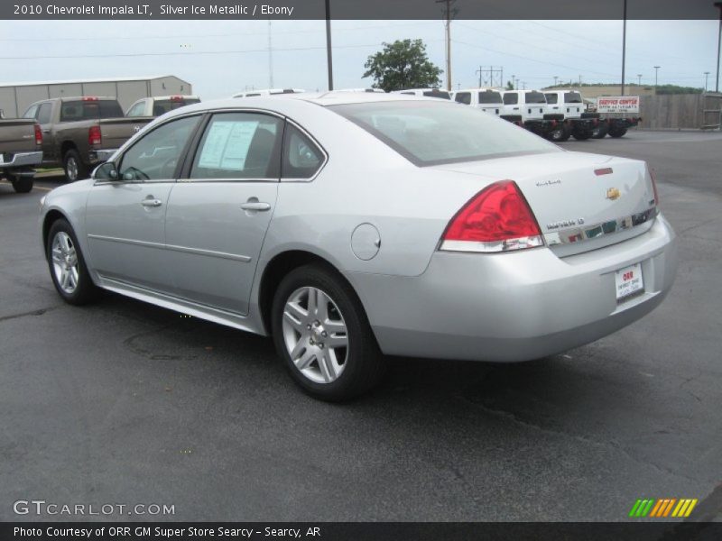 Silver Ice Metallic / Ebony 2010 Chevrolet Impala LT